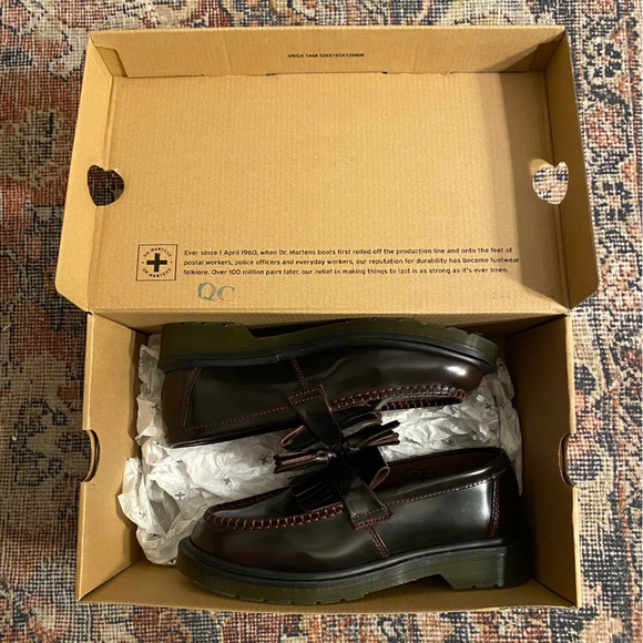 Dr. Martens Adrian Leather Tassel Loafers - Picture 9 of 10